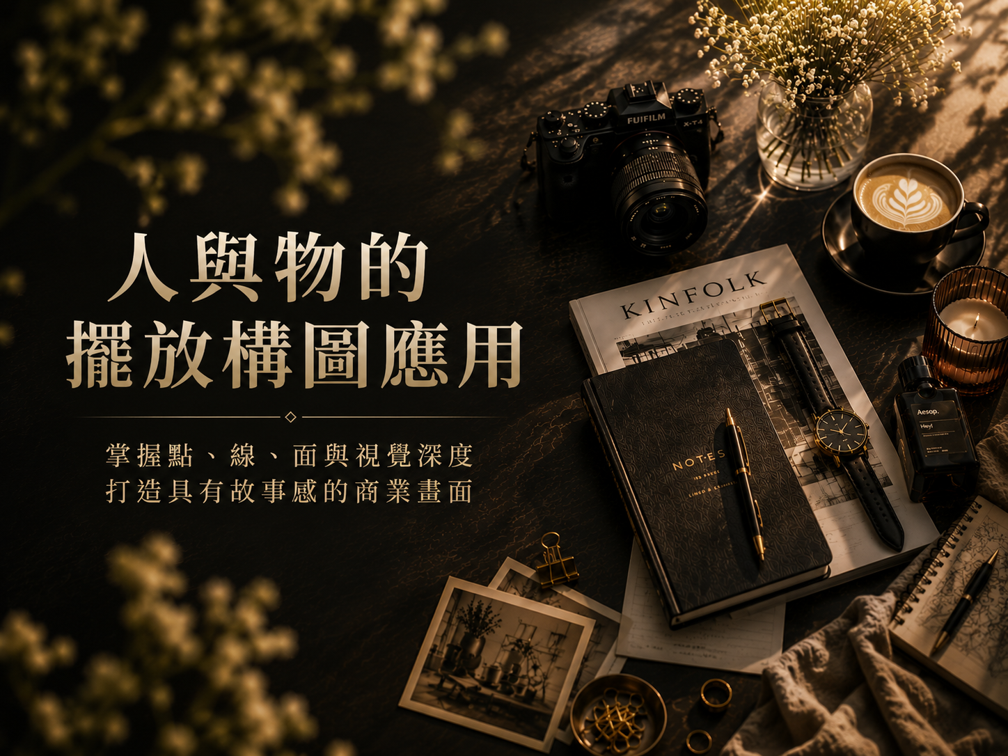構圖課 人與物的擺放構圖